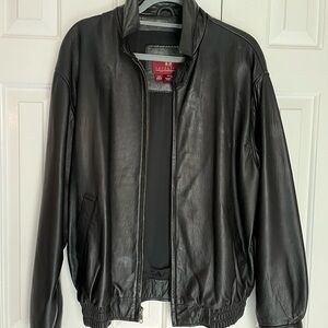 Nordstrom Men's Leather Bomber Jacket